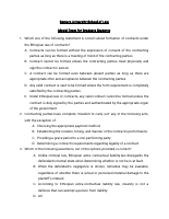 Law Model With No Answer.pdf